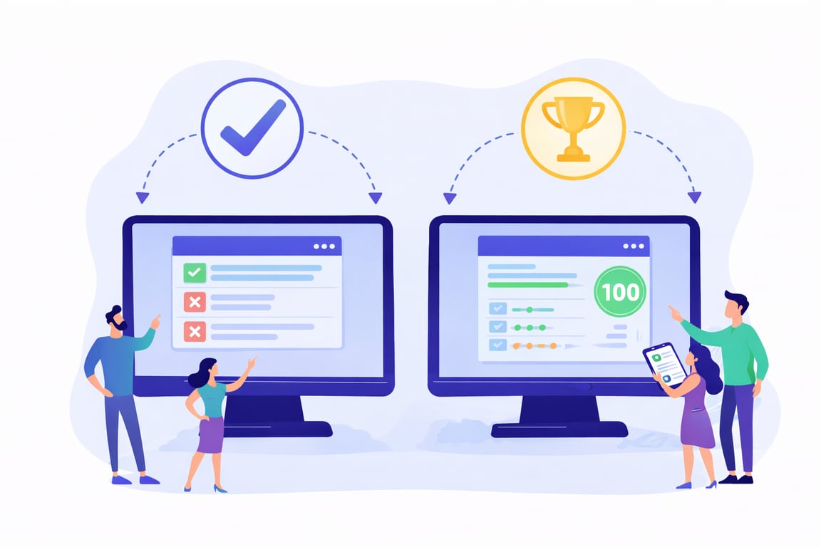 Sharing quizzes with students