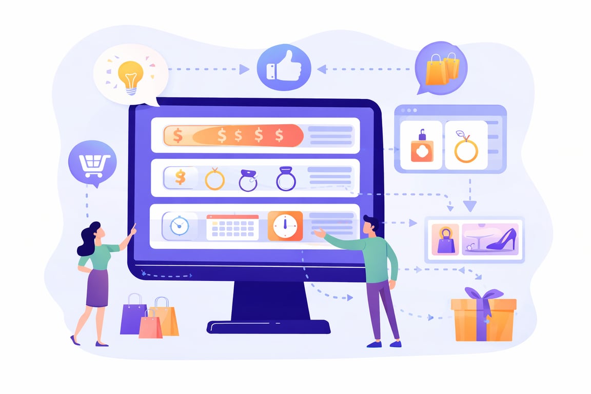 Capturing shopper preferences in a quiz