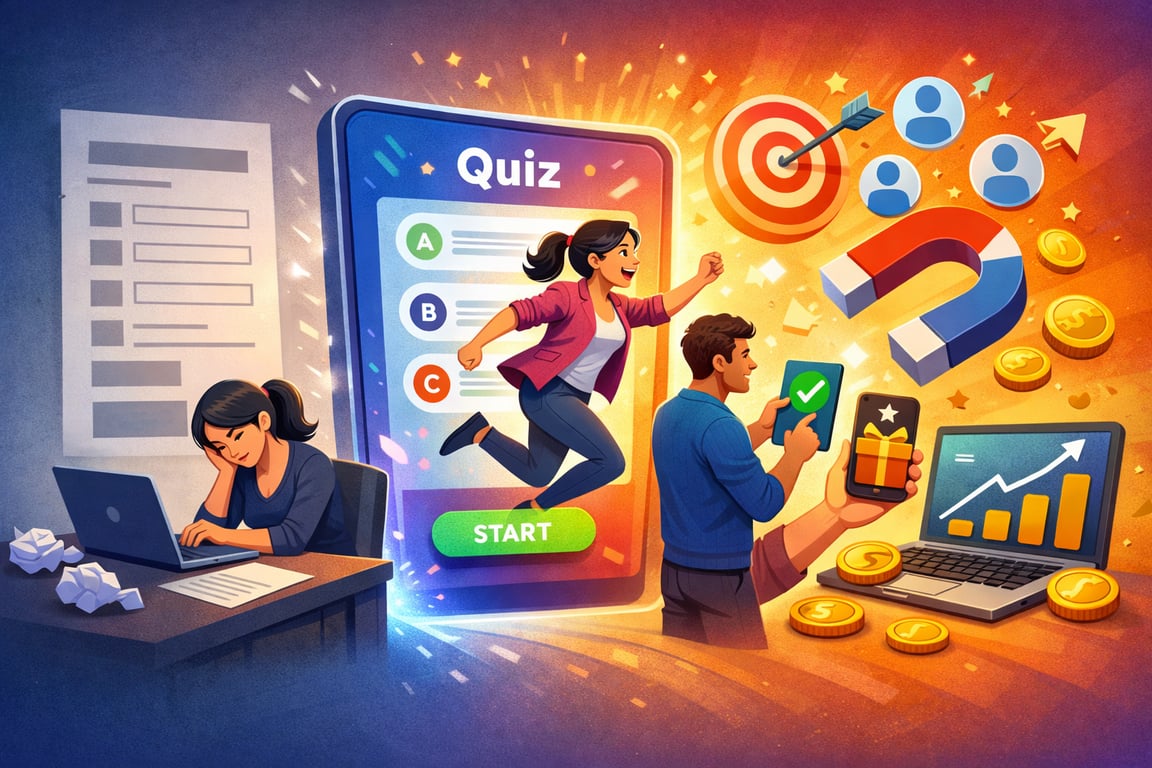 How Interactive Quizzes Solve the Form Fatigue Problem and Boost Lead Generation Conversions